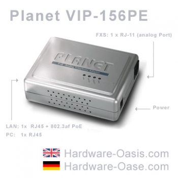 Planet VIP-156PE - Power over Ethernt / PoE (SIP)