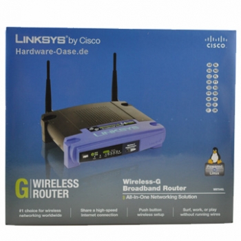 Linksys WRT54GL-EU Wireless-G Router (Linux Version)