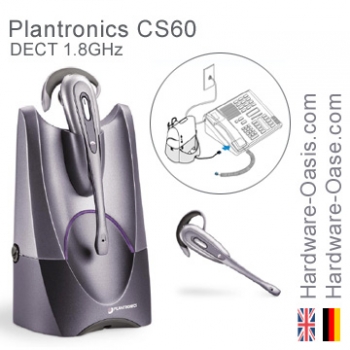 Plantronics CS60 wireless headset