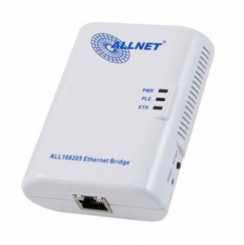 200Mbit Allnet ALL168205 Powerline Bridge HomePlug AV *Bulkware