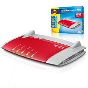 AVM FRITZ!Box Fon WLAN 7390 - International Annex A, VDSL/ADSL2+/ADSL modem (20002484)