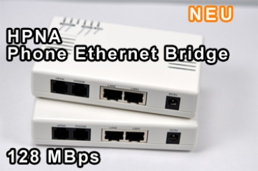 2x Home PNA 128 Mbps �ber 2 Draht Telefonkabel HPN