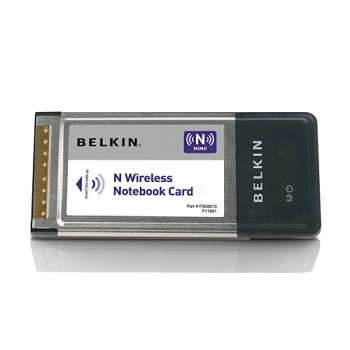 BELKIN N MIMO WLAN Adapter Cardbus PCMCIA (F5D8013ed)