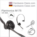 Product Info: Plantronics M175 Over The Head Headset w/ 2.5mm Plug