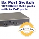 4 Port PoE Switch
